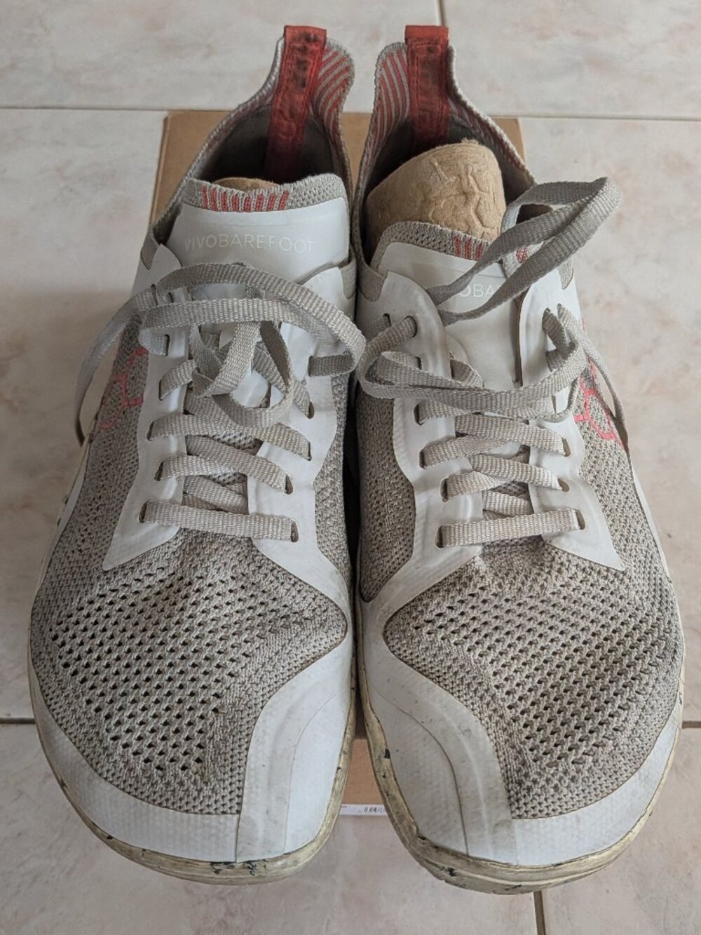 EUC Vivobarefoot men's shoes size 8 / EU 41 Geo Racer Knit M (moonstone)